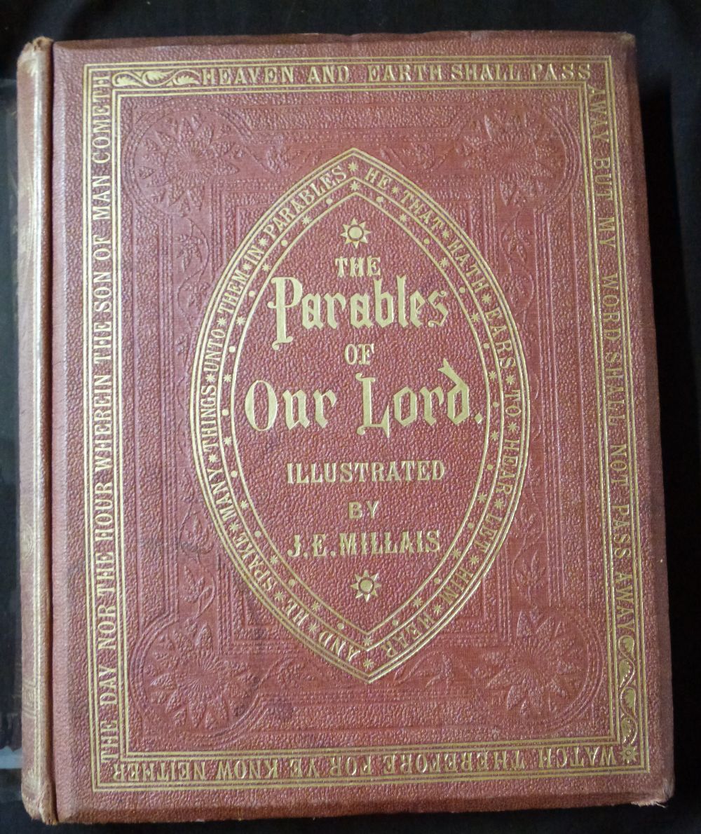 THE PARABLES OF OUR LORD AND SAVIOUR JESUS CHRIST, ill John Everett Millais, London, Routledge, - Image 2 of 5