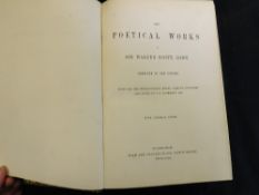 SIR WALTER SCOTT: THE POETICAL WORKS, ed J G Lockhart, Edinburgh, Adam & Charles Black, 1882,