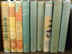 NEW NATURALIST SERIES: 9 titles in mixed condition comprising E B FORD: BUTTERFLIES, 1945, 1st