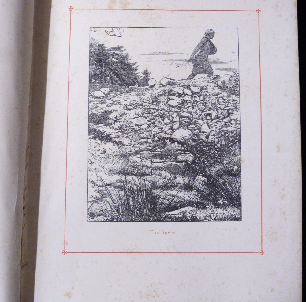 THE PARABLES OF OUR LORD AND SAVIOUR JESUS CHRIST, ill John Everett Millais, London, Routledge, - Image 3 of 5