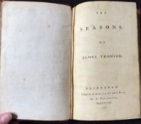 JAMES THOMSON: THE SEASONS, Edinburgh, printed by A Donaldson and J Reid for A Donaldson, 1761, 3 (