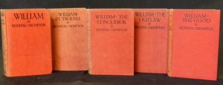 RICHMAL CROMPTON: 5 titles: WILLIAM THE CONQUEROR, London, George Newnes, [1926], 1st edition, 3pp