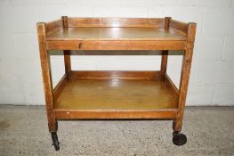 LARGE VINTAGE SERVING TROLLEY, APPROX 89 X 58CM