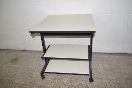 MODERN OFFICE COMPUTER DESK, WIDTH APPROX 70CM