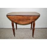 DROP LEAF TABLE, LENGTH APPROX 96CM