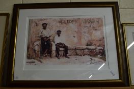 PRINT, SIGNED ROLF HARRIS, NO 28/895