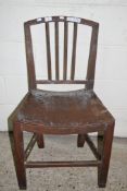 SMALL BEDROOM CHAIR, HEIGHT APPROX 88CM