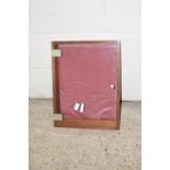 SMALL GLAZED DISPLAY CABINET, APPROX 48 X 37CM