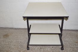 MODERN OFFICE COMPUTER DESK, WIDTH APPROX 70CM