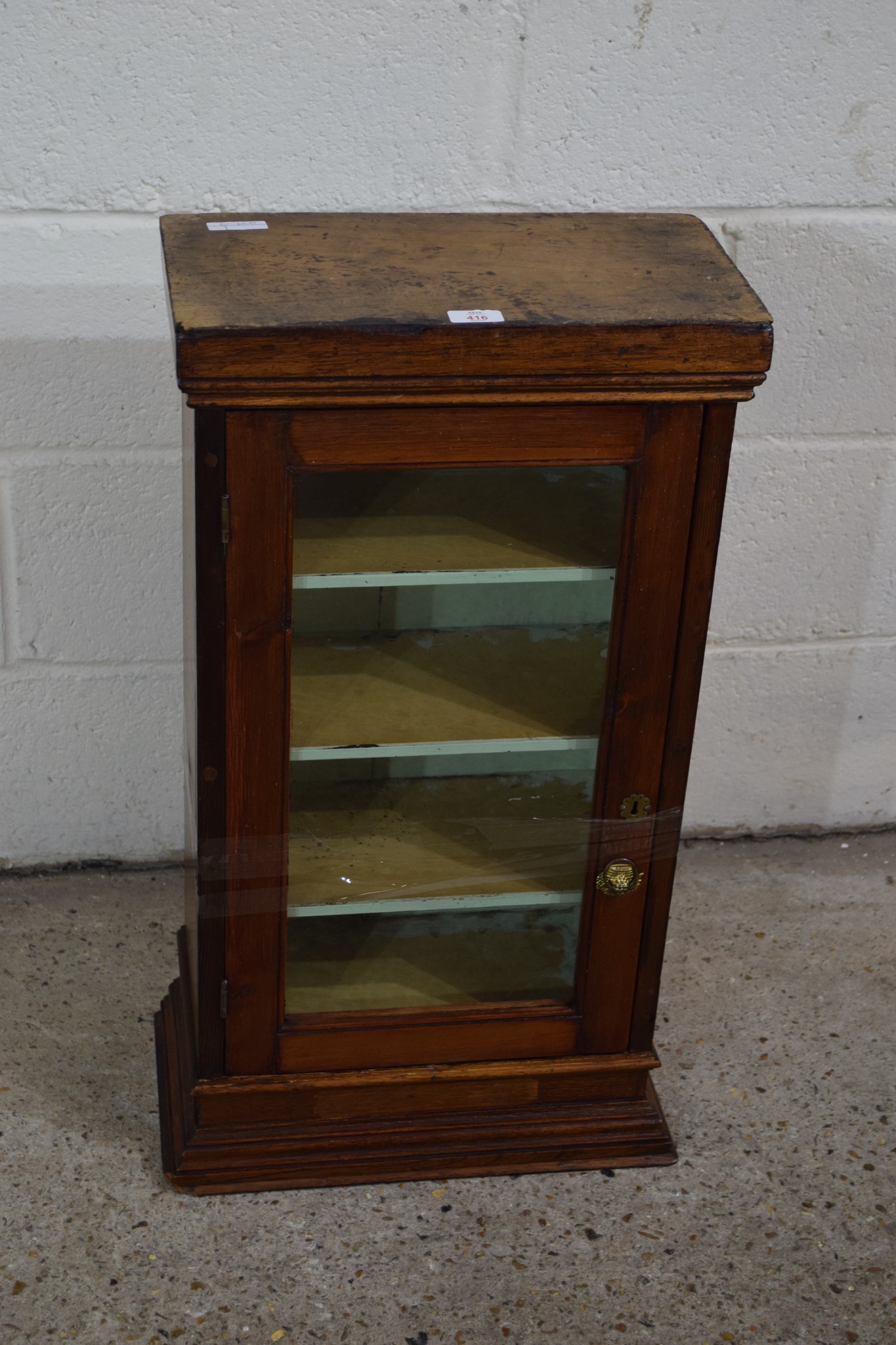 SMALL GLAZED CABINET - Image 2 of 2