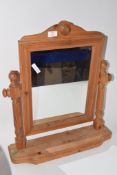 DRESSING TABLE MIRROR IN PINE FRAME