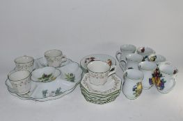 CERAMIC ITEMS, MAINLY ROYAL WORCESTER IN THE EVESHAM VALE PATTERN