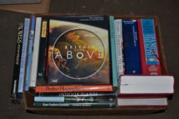BOX OF BOOKS INCLUDING COOKERY, PLANT AND GARDENING ETC