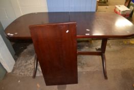 EXTENDING DINING TABLE APPROX 166 X 94CM