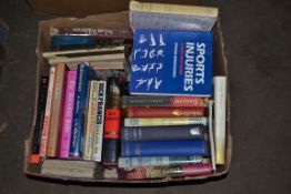 BOX OF HARDBACK BOOKS TO INCLUDE DICK FRANCES, DAVID PIPER, ROBERT RUARK ETC