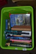 BOX CONTAINING HARDBACK BOOKS TO INCLUDE SYBIL MARSHALL, PRINCESS MARGARET, A LIFE OF CONTRASTS, THE