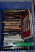 QUANTITY OF MIXED BOOKS TO INCLUDE STEPHEN FRY THE FRY CHRONICLES, ALISTAIR COOKE'S AMERICA, THE