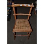 SINGLE WOODEN STICK BACK CHAIR