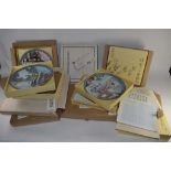 BOXED MODERN JAPANESE COLLECTORS PLATES