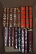 BOX OF MIXED BOOKS TO INCLUDE VARIOUS VOLUMES OF SHAKESPEARE THE COMPLETE WORKS, LIFE OF JOHNSON