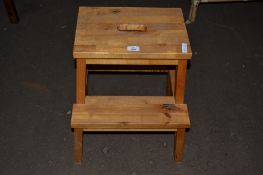 WOODEN STOOL 52CM HIGH