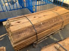 PALLET: QTY FEATHER EDGE TIMBER