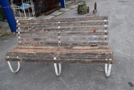 GARDEN BENCH, W APPROX 182 CM