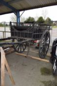 VICTORIAN MARKET DAY CART