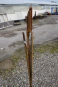 METAL ORNAMENTAL BULLRUSH H 140 CM