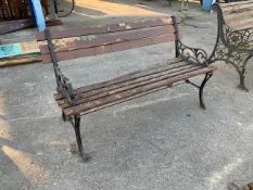 GARDEN BENCH, LENGTH APPROX 122CM