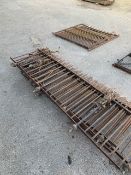 SET RAILINGS & GATES GATES EACH APP 125CM W, RAILINGS LARGEST SECTION APPROX 221CM