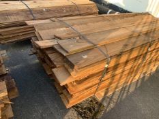 PALLET: QTY FEATHER EDGE TIMBER