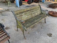 GARDEN BENCH, LENGTH APPROX 126CM