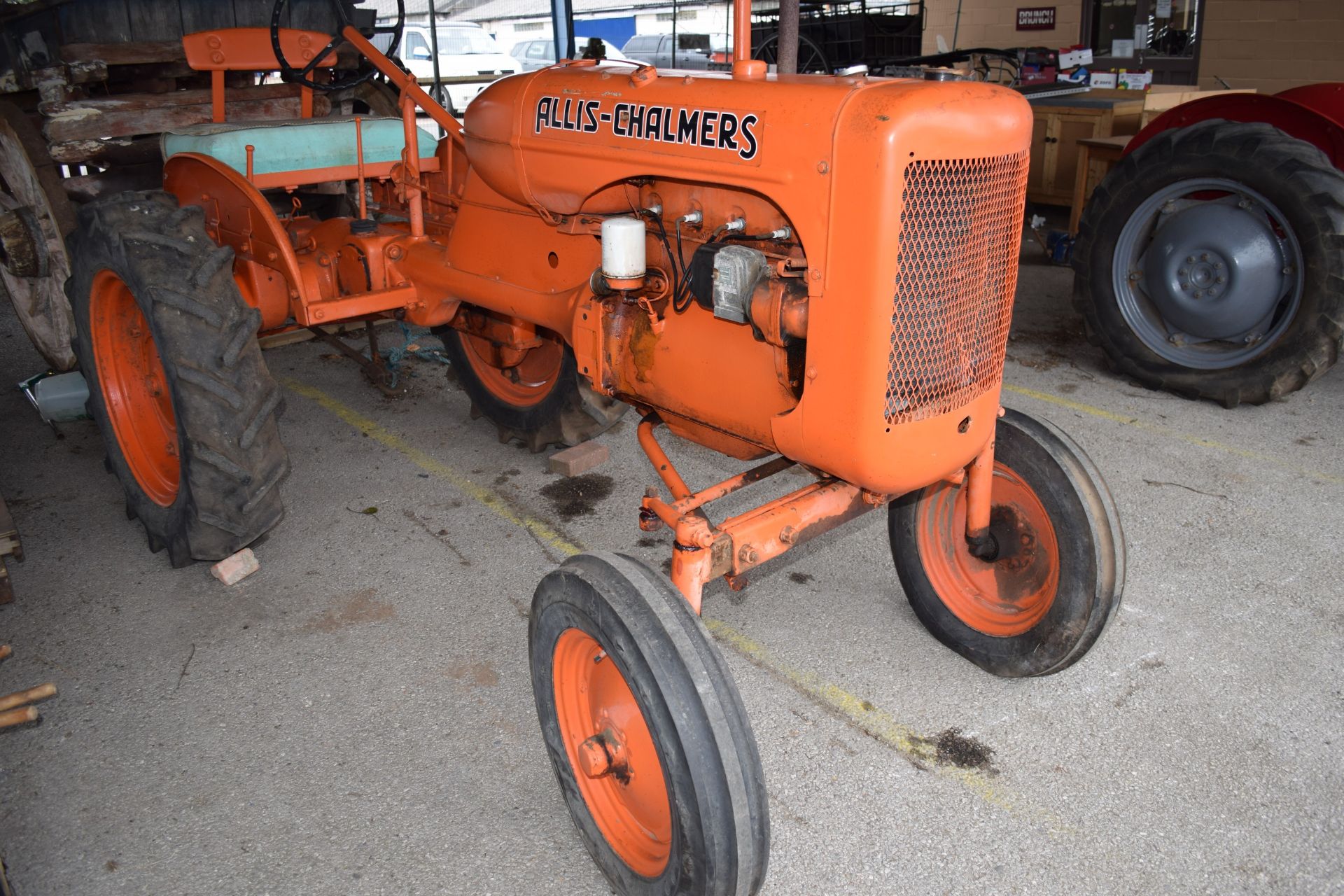 1950s Allis Chalmers model B Tractor, has been subject to a past restoration, good tinwork - Image 2 of 3