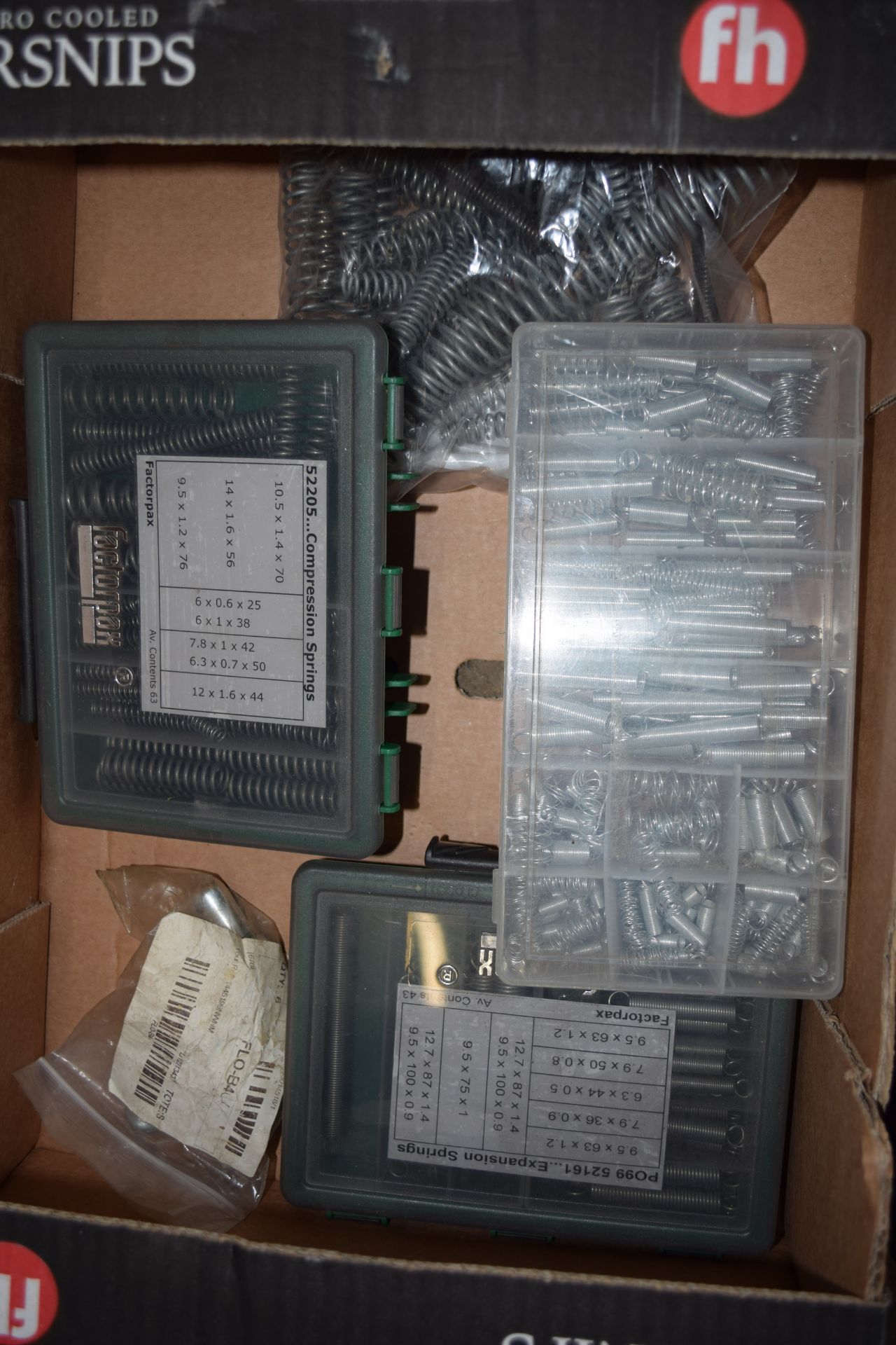 Box of mixed springs