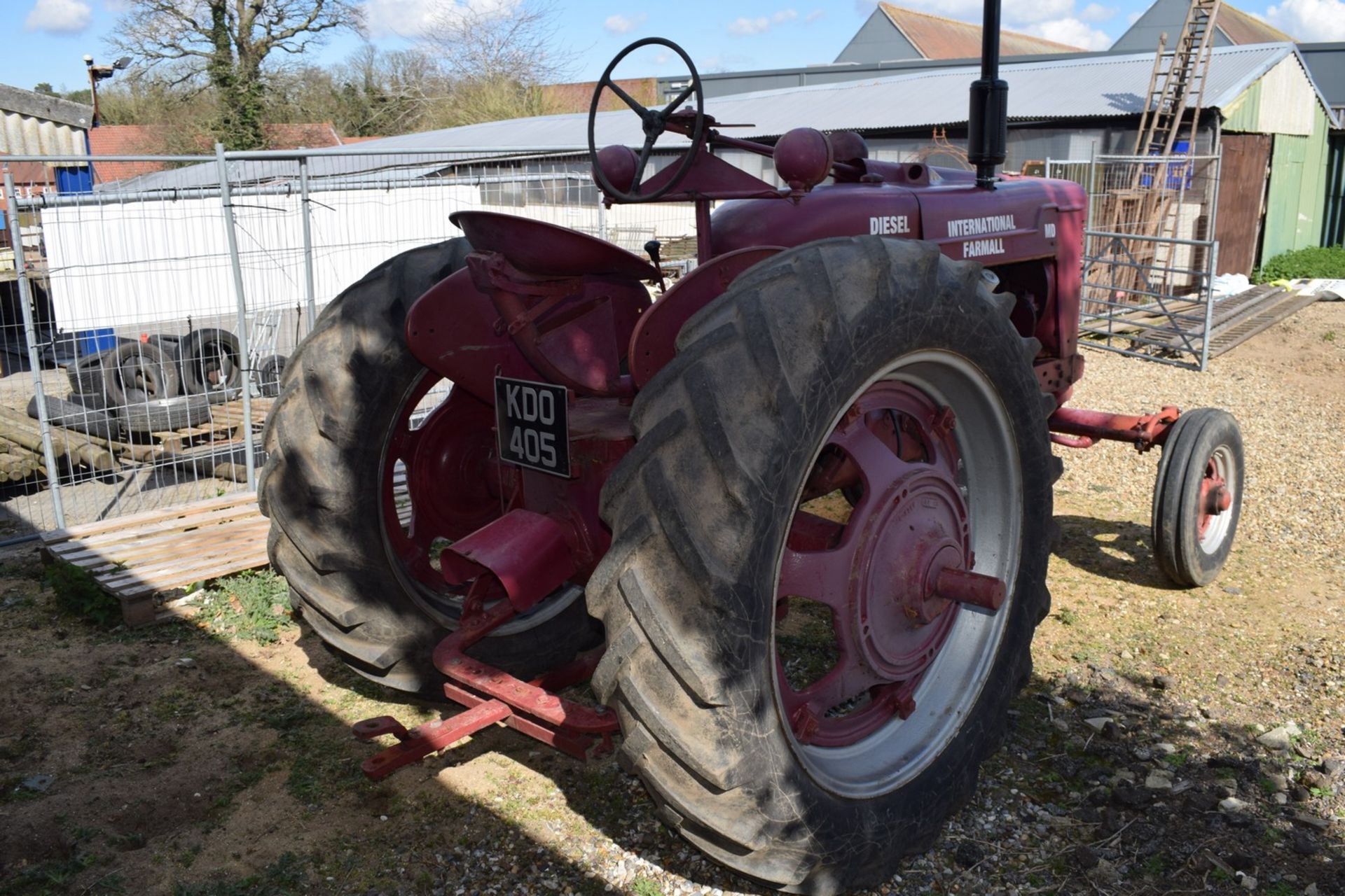 International Farmall Vintage diesel Tractor - Image 10 of 16