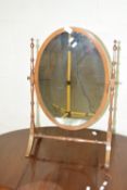 EARLY 20TH CENTURY GOOD QUALITY SWING MIRROR, WIDTH APPROX 46CM MAX