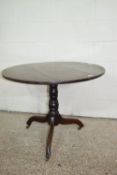 19TH CENTURY CIRCULAR TILT TOP TABLE, APPROX 91CM DIAM