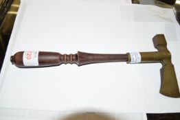 SMALL AXE WITH WOODEN HANDLE