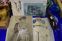 UNFRAMED PRINTS AND DRAWINGS