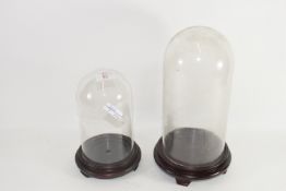 TWO GLASS DOMES