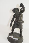 SPELTER MODEL OF CLASSICAL FIGURE