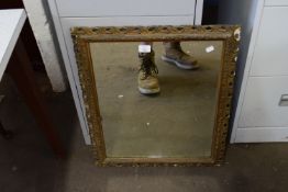 GILT WALL HANGING MIRROR, 66CM HIGH