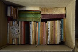 BOX OF MIXED BOOKS TO INCLUDE THE FACT OF CHRIST, THE COURAGE TO BE, HISTORY OF ENGLAND ETC