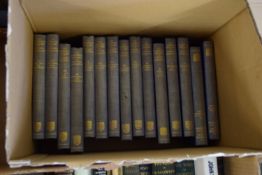 BOX OF VARIOUS VOLUMES OF THE CAMBRIDGE HISTORY OF ENGLISH LITERATURE