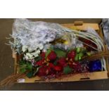 BOX OF CHRISTMAS DECORATIONS