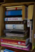 BOX OF MIXED BOOKS TO INCLUDE KENNETH CLARKE'S CIVILISATION, SECRETS OF THE CODE, THE KINGFISHER,