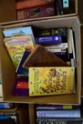 BOX OF MIXED BOOKS TO INCLUDE GARDENERS ENCYCLOPAEDIA OF PLANTS AND FLOWERS, THE PRACTICAL GARDEN