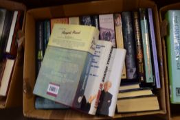 BOX OF MIXED BOOKS TO INCLUDE WILLIAM BLAKE, A NEW KIND OF MAN, THE JESUS MYSTERIES, THE GREAT