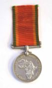 WWII Africa Service Medal impressed to 329437 C.B.S. Harmse